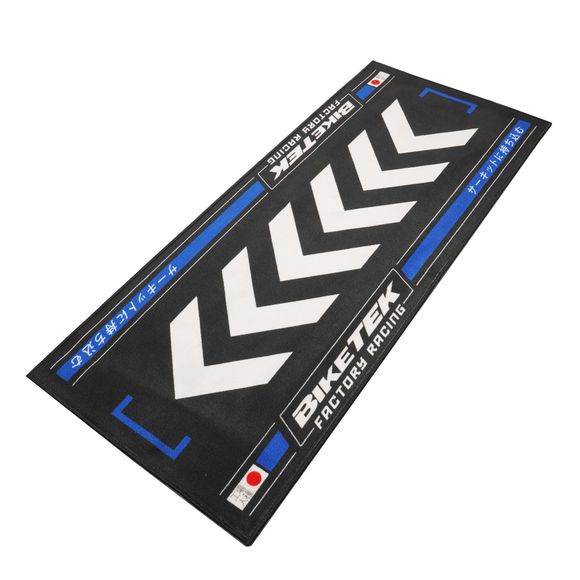 Environmental mat BIKETEK MOTO SERIES 7 BLUE RISING SUN - 190x80cm Universal - BlackRef: Bkt0044 / Grgmat93