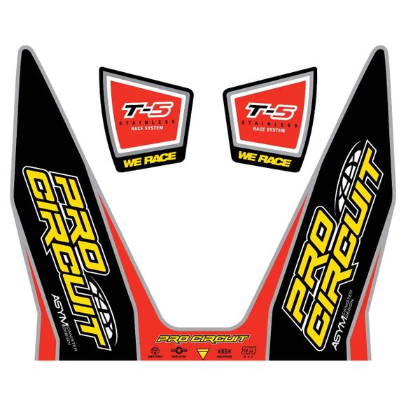 Universal Pro Circuit StickersRef: PC0279 / 18600640