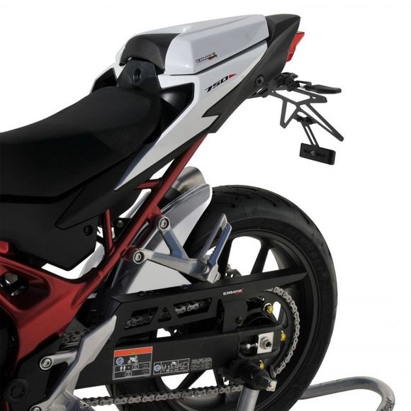 Ermax Rear Fender with anodized aluminum chain guard - GreyHONDA 750 CB 750 HORNET - 2023 - 2025Ref: EM2012