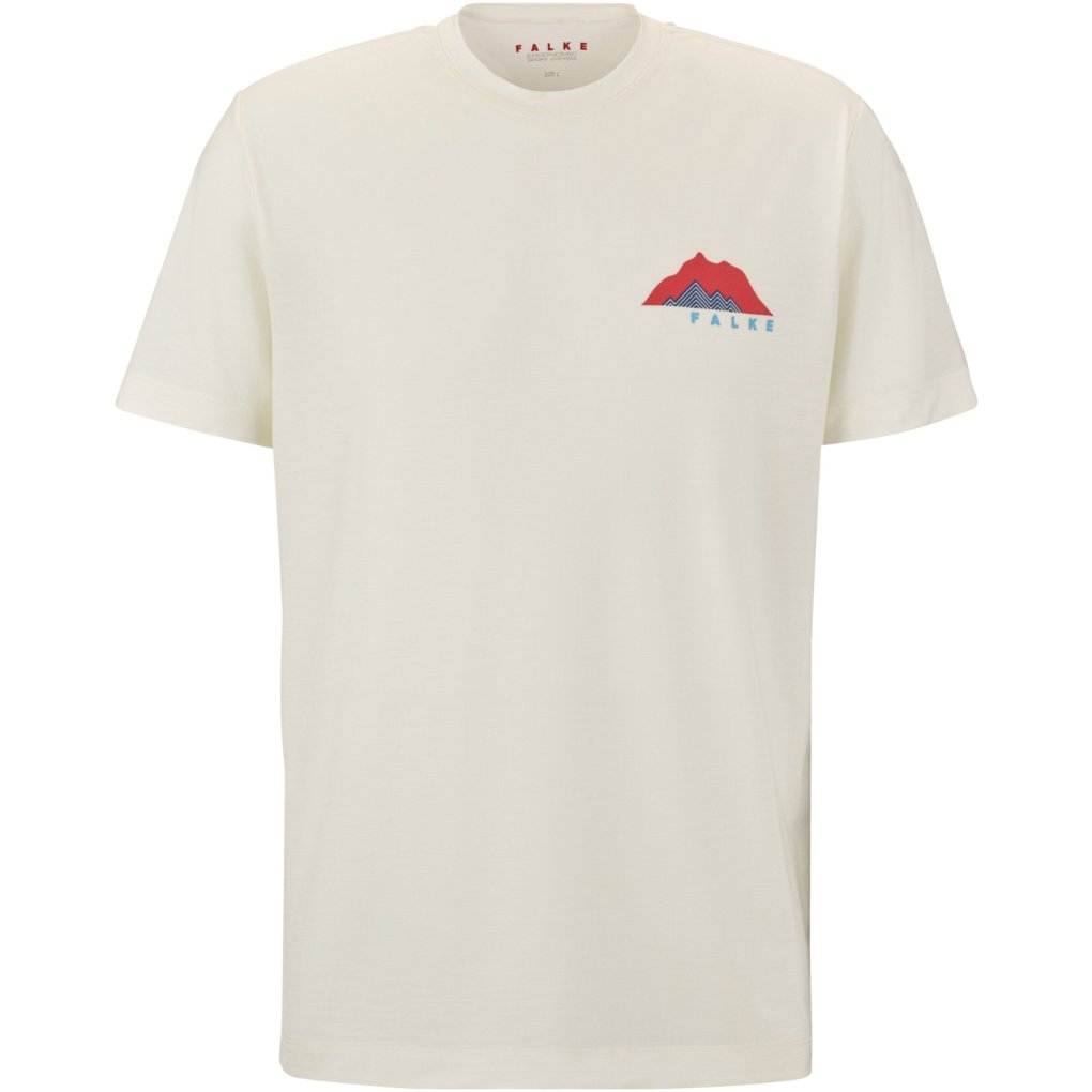Falke TK Climawool T-Shirt Men - off-white 2040