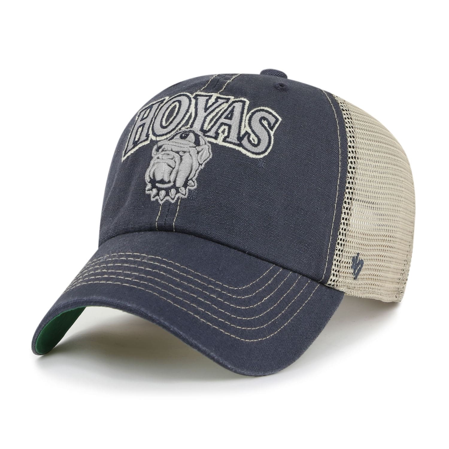 Georgetown Hoyas Vintage Tuscaloosa '47 Clean Up Trucker NCAA Cap Navy