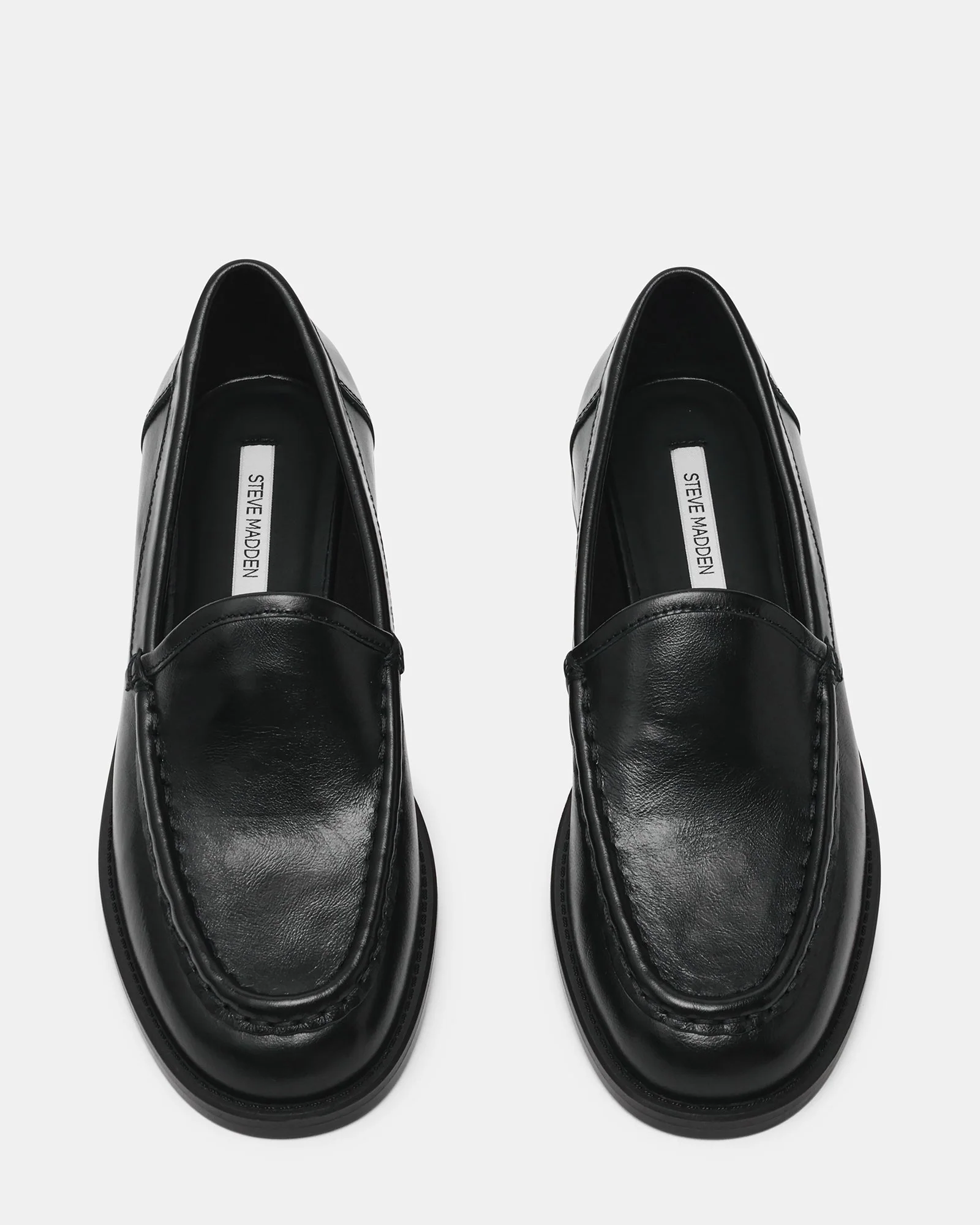 Drayce Black Leather