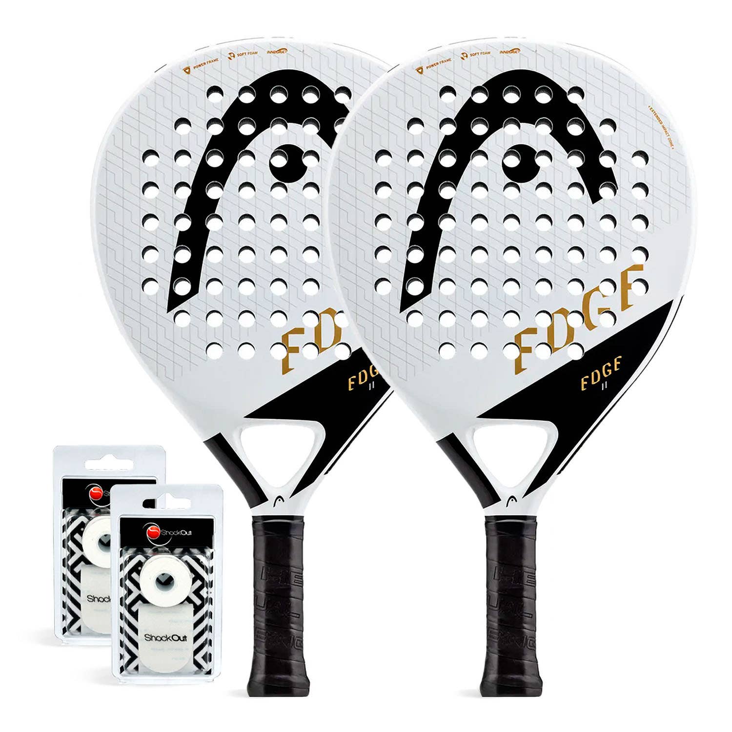 PACK DUO HEAD EDGE II WHITE