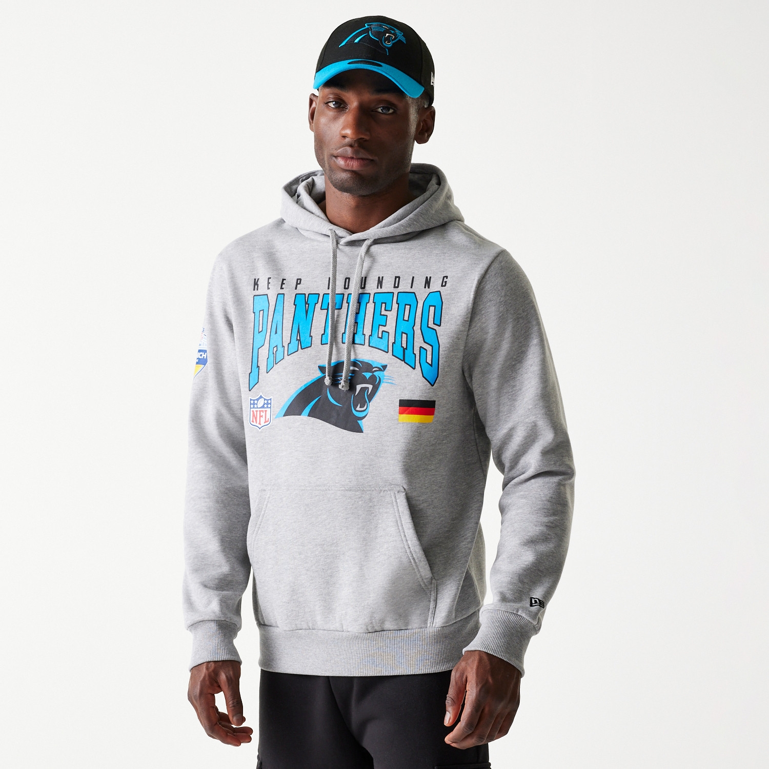 2024 NFL Munich Game Carolina Panthers Hoodie Gray