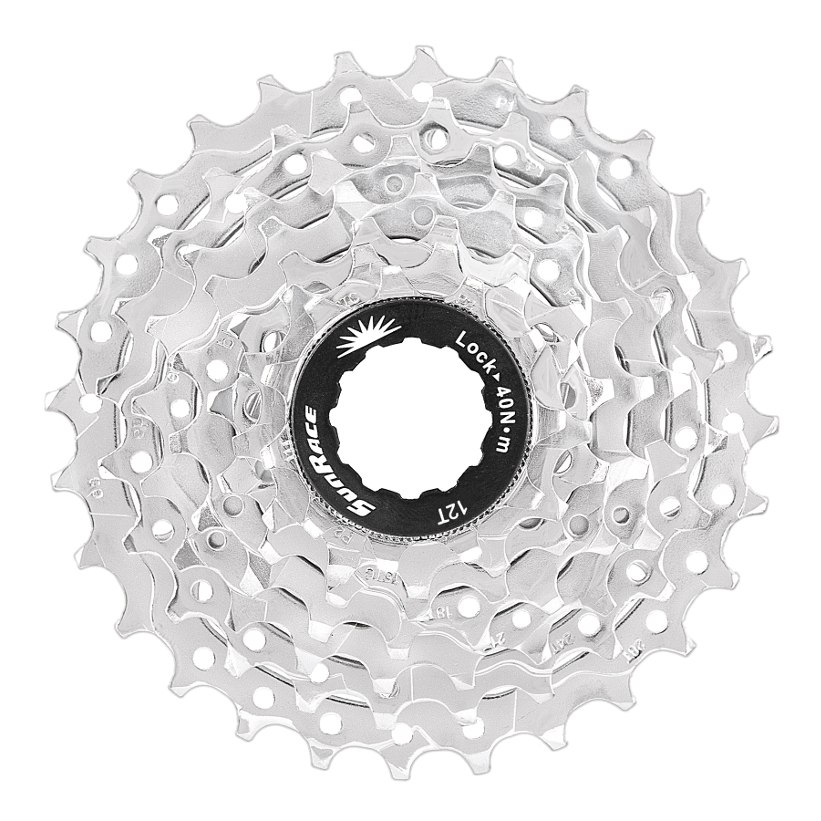 SunRace CSM63 Cassette 7-speed - metallic silver