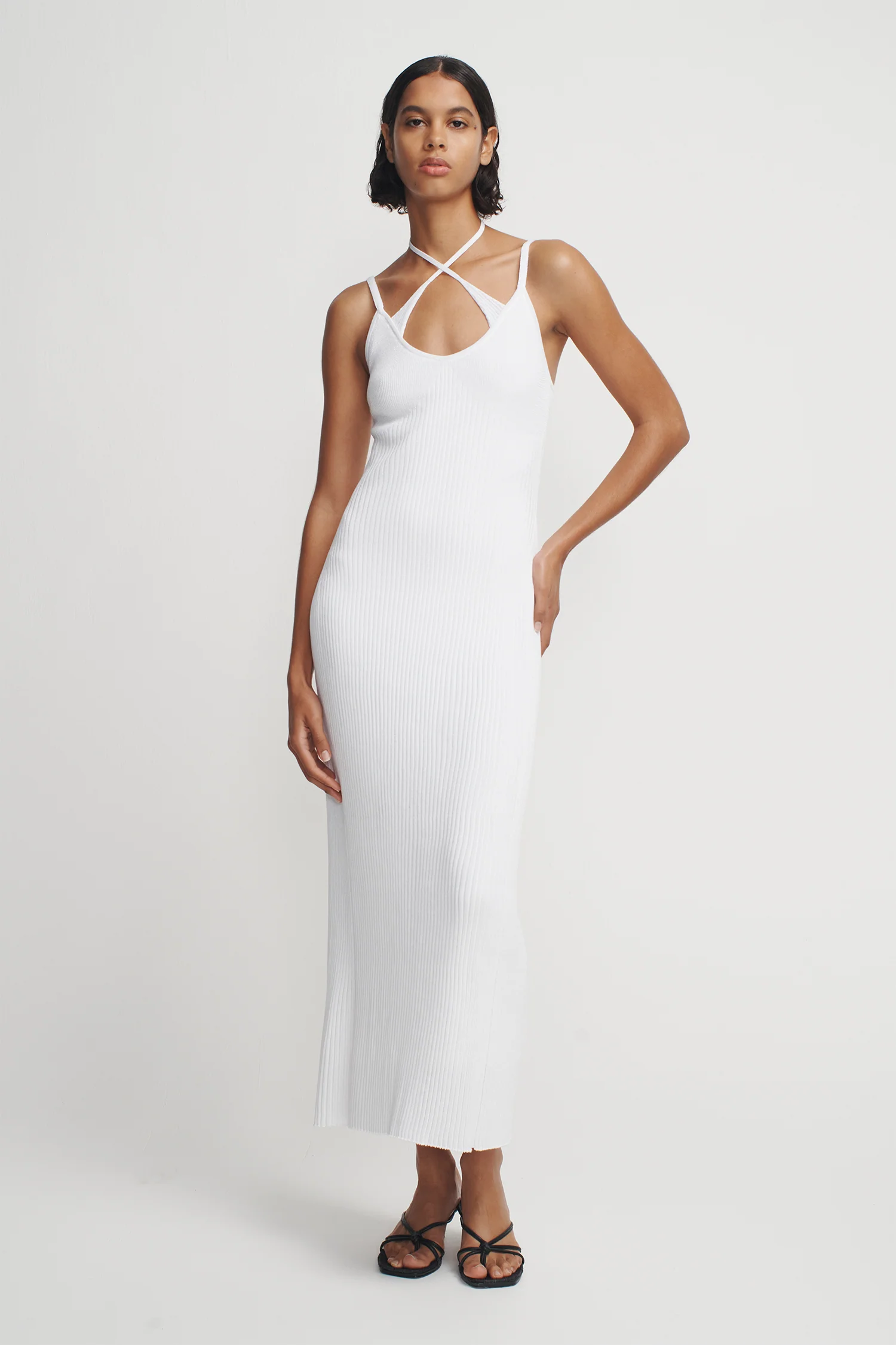 Belinda Dress White