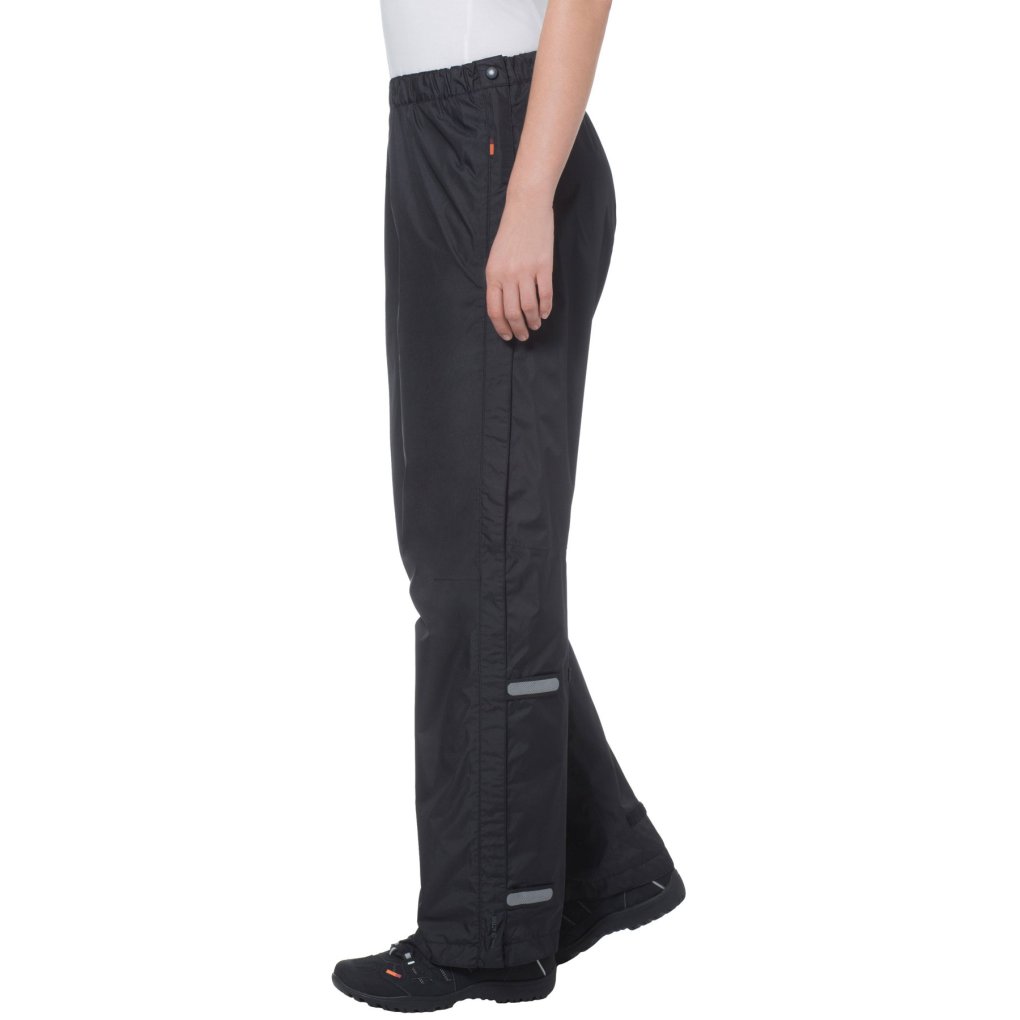 Vaude  Fluid Full-Zip Pants Women - Regular - black