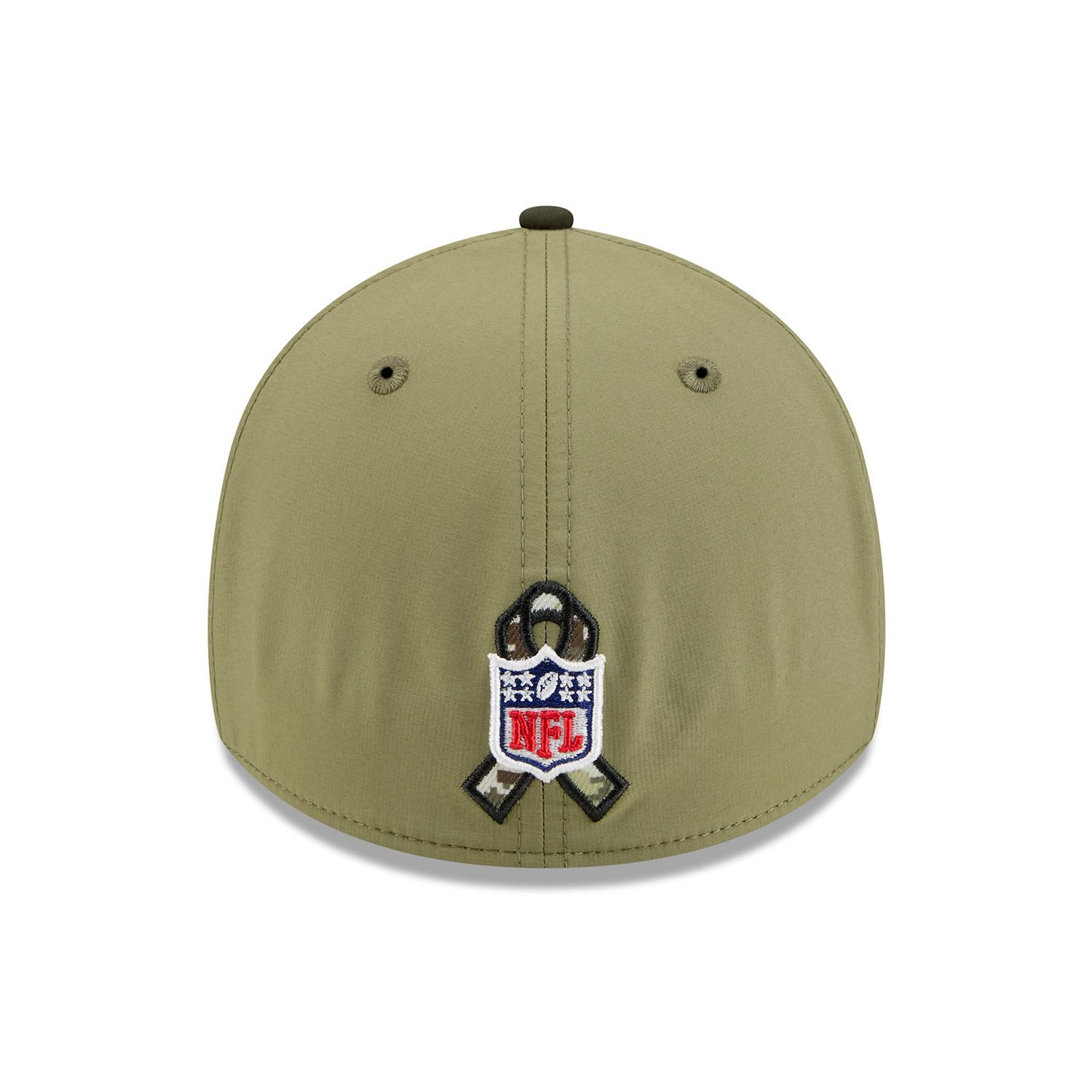 Cleveland Browns 2025 NFL Salute to Service 39THIRTY Flex Cap Olive
