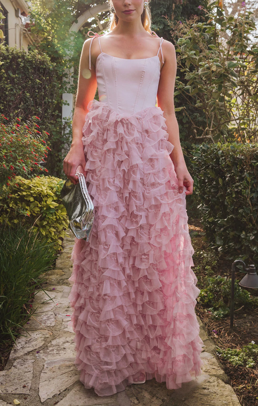 Francesca Maxi Dress ~ Ballet Slipper Ruffle Tulle