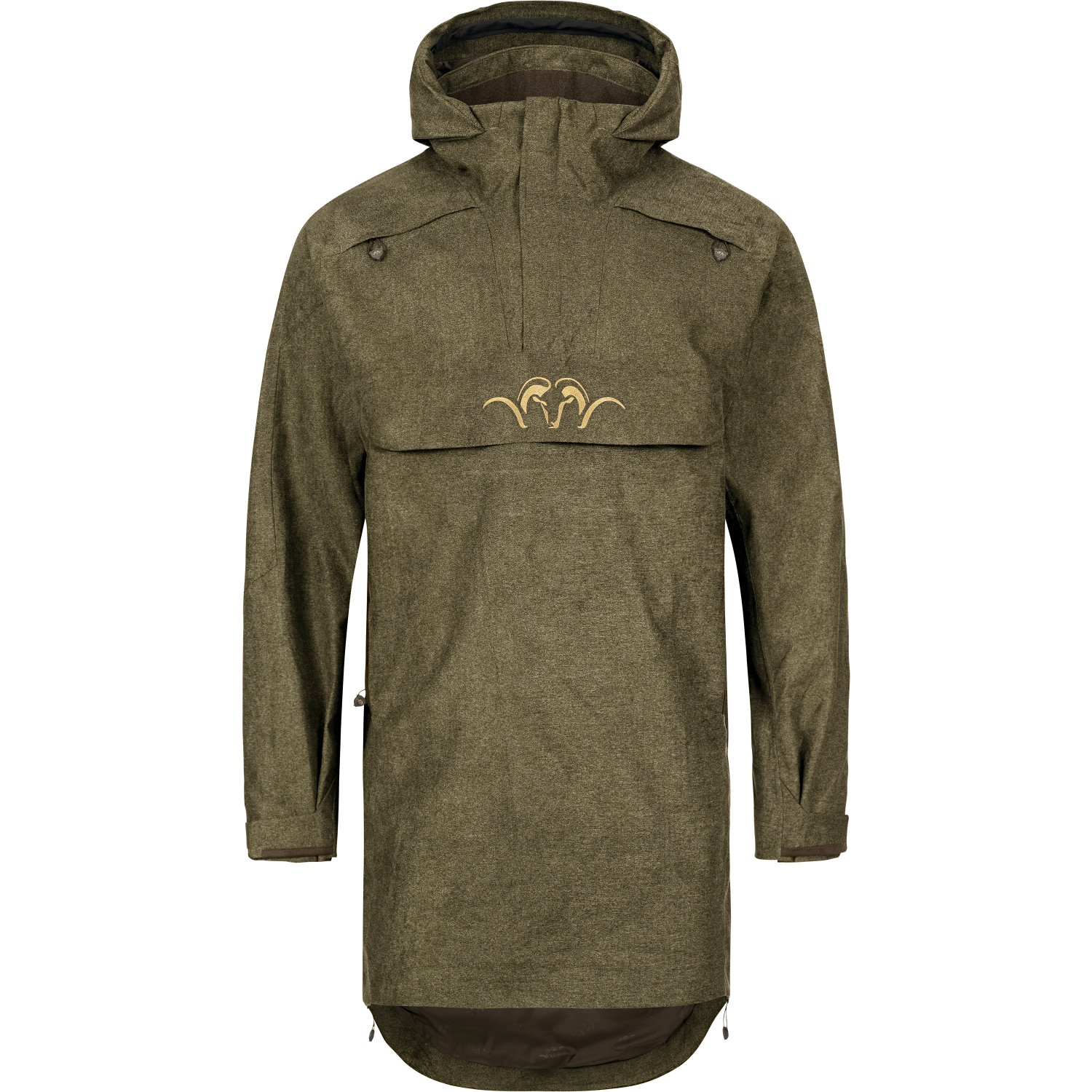 Laurent Smock Vintage Outdoor Jacket Men (Olive Mélange\/Black)