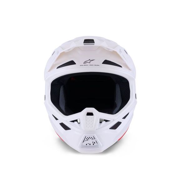 Casque cross Alpinestars S-M7 SOLID 2026 - BlancRef : AP4042