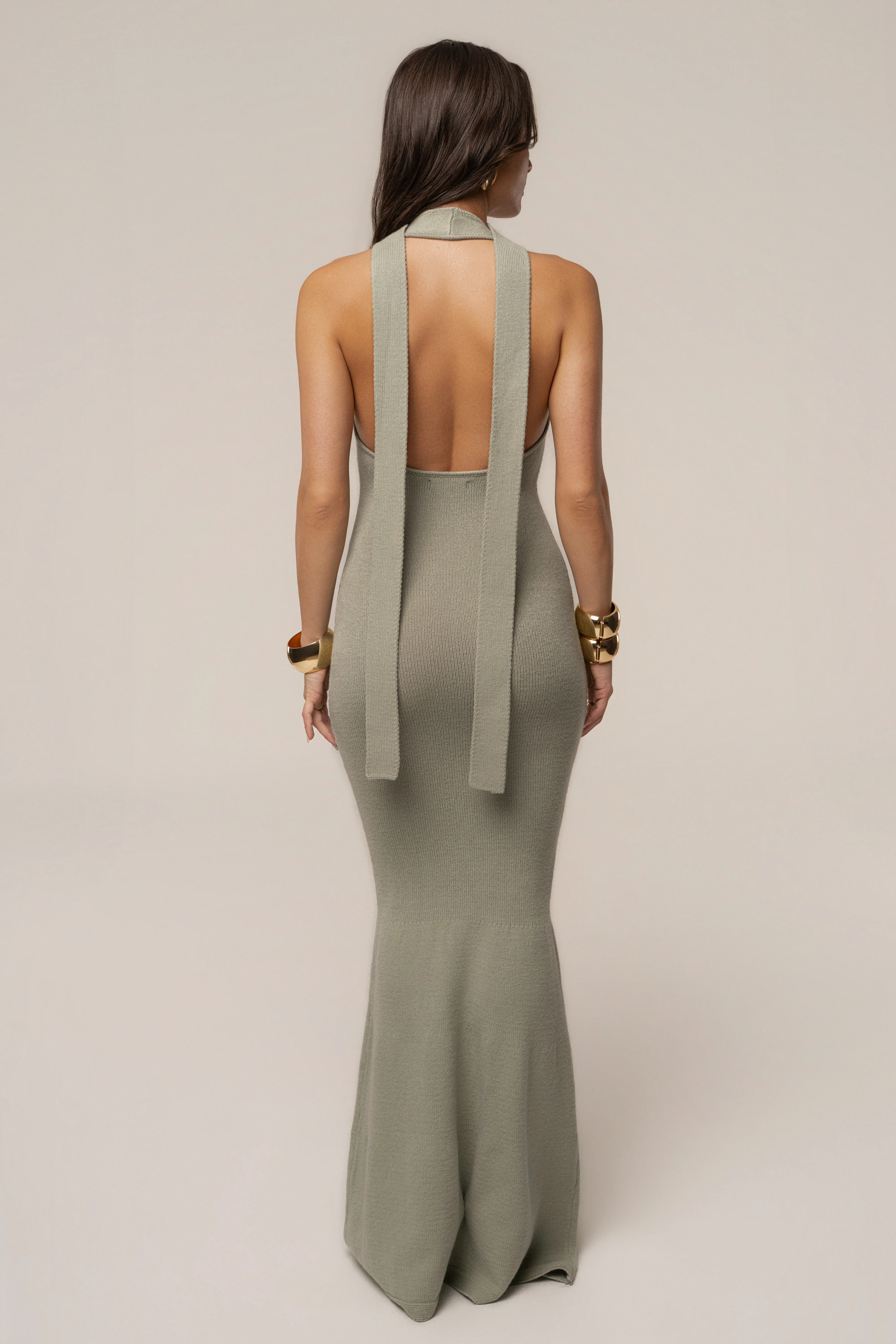 Sage Serenity Coast Maxi Dress
