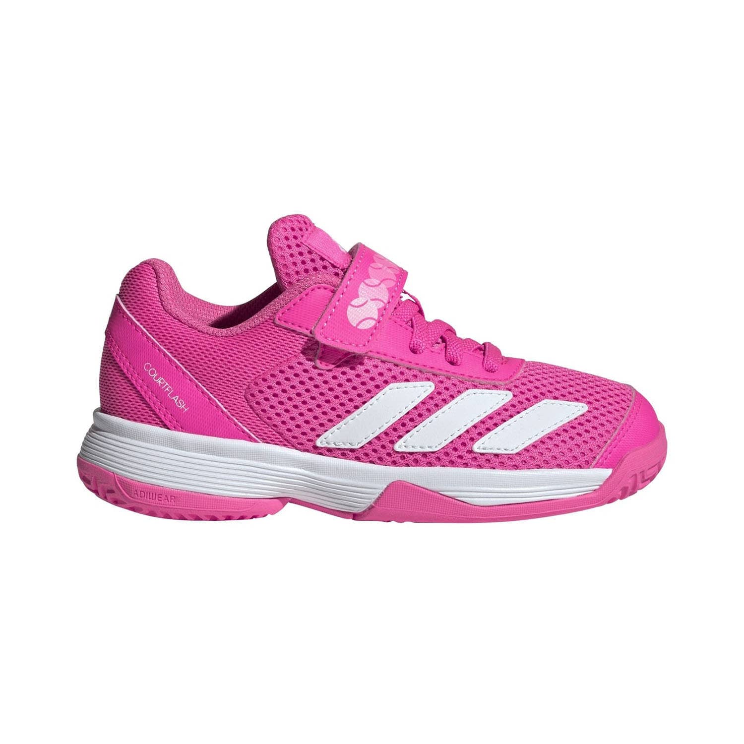 ADIDAS COURTFLASH CF CLAY PINK JUNIOR JR4428