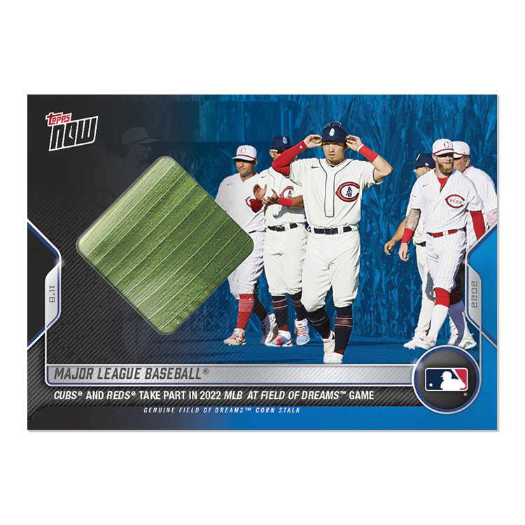 MLB at Field of Dreams ™Corn Stalk # to 49 - Major League Baseball - 2022 MLB TOPPS NOW® Card 691B