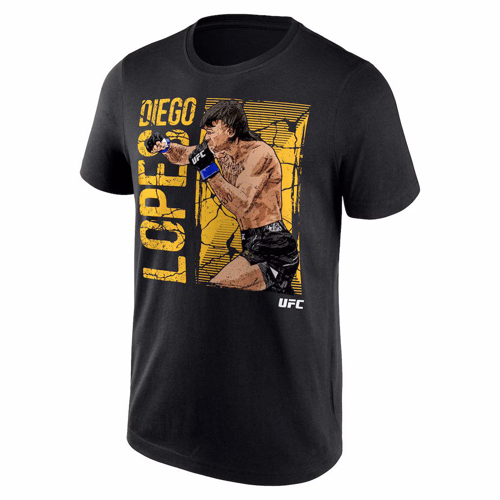 UFC Diego Lopes Strike T-Shirt - Black - Mens