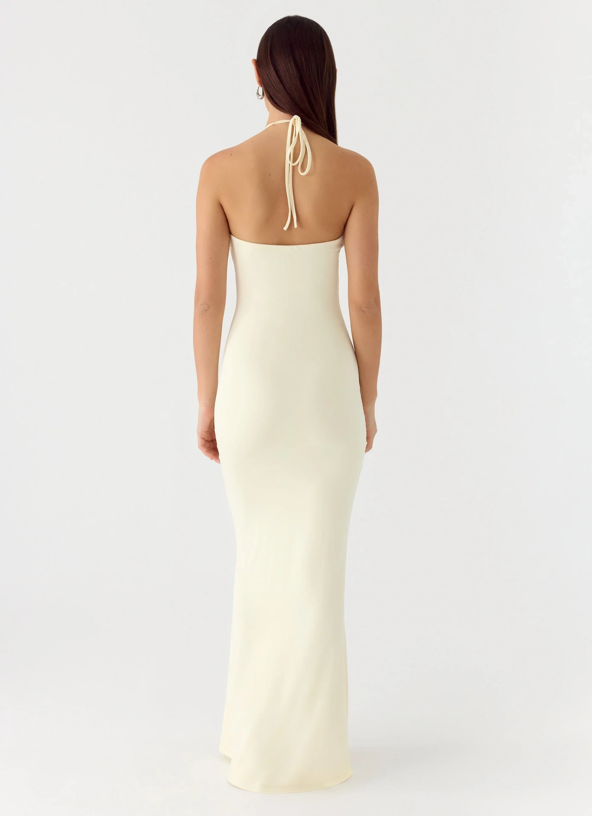 Right Hand Girl Maxi Dress - Lemon Yellow
