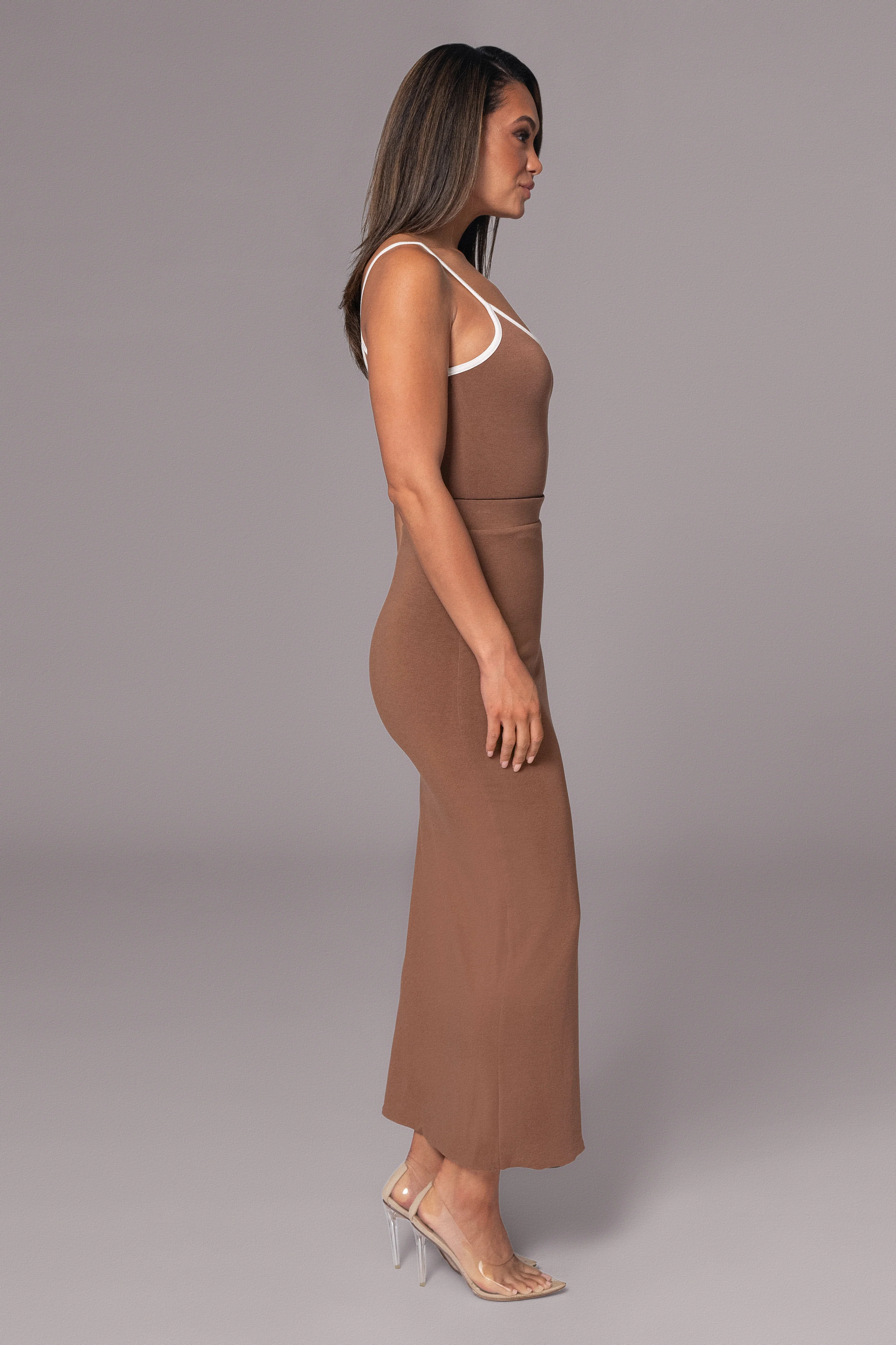 Black/Pecan Tash Reversible Cami Top