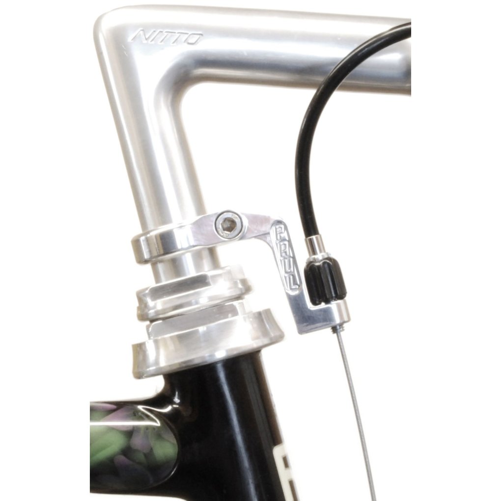 Paul Component Funky Monkey Front Cable Hanger - for Steerer - silver