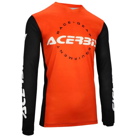 Acerbis MX J-TRACK INC. cross jersey 2024 - Orange / BlackRef: AE5383