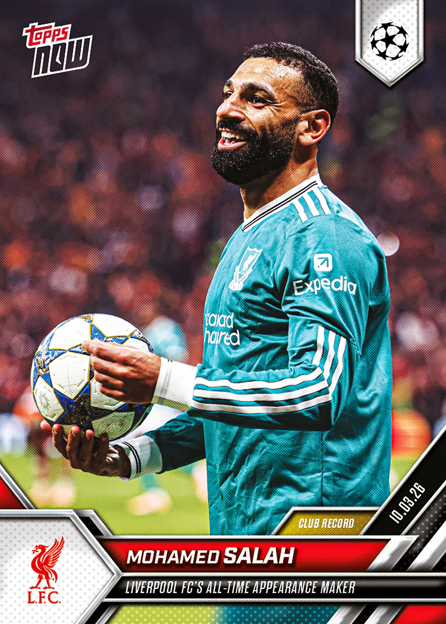 Mohamed Salah - 2025-26 UCL Topps NOW® - Card 100