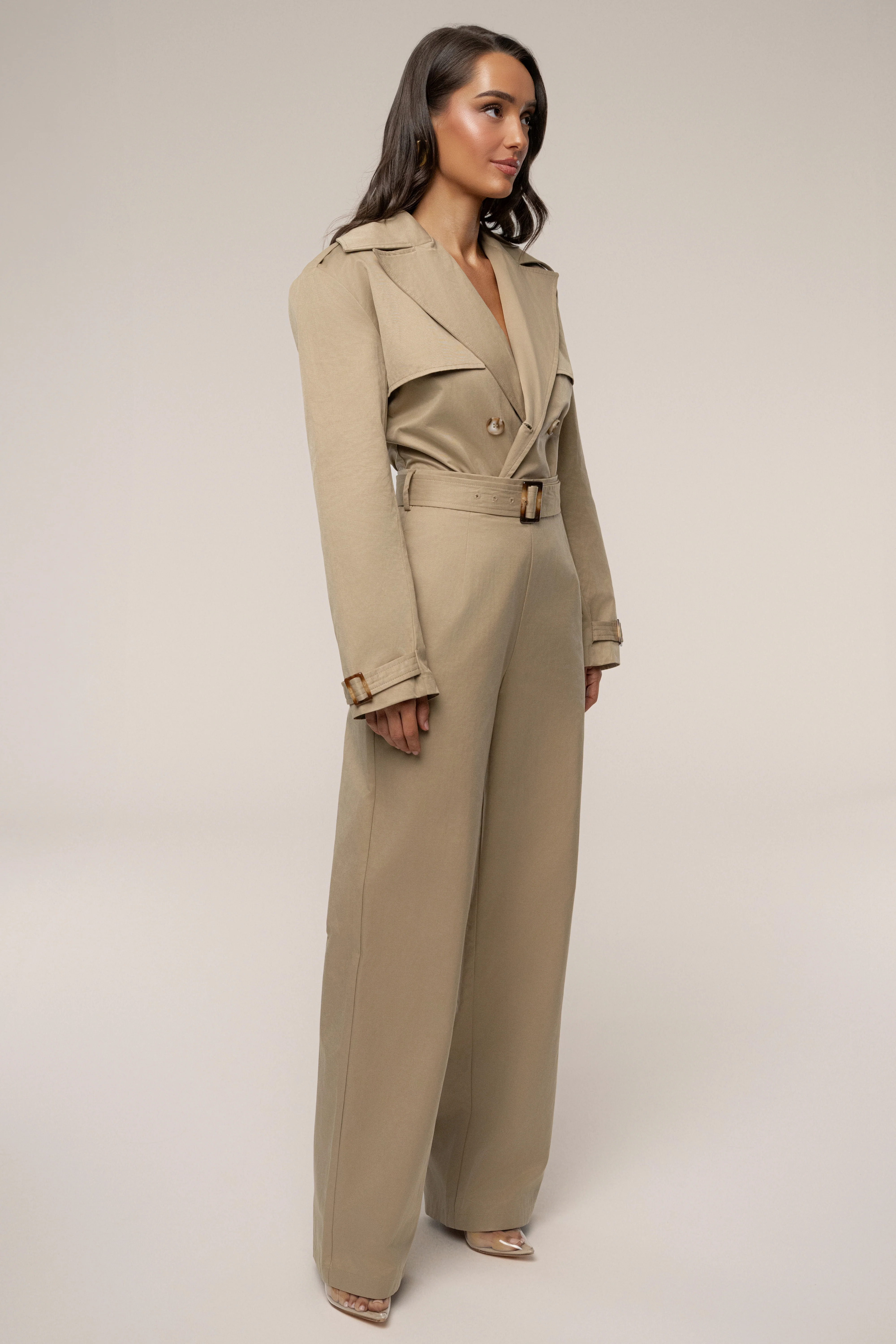 KhaKi Uncharted Belted Trouser