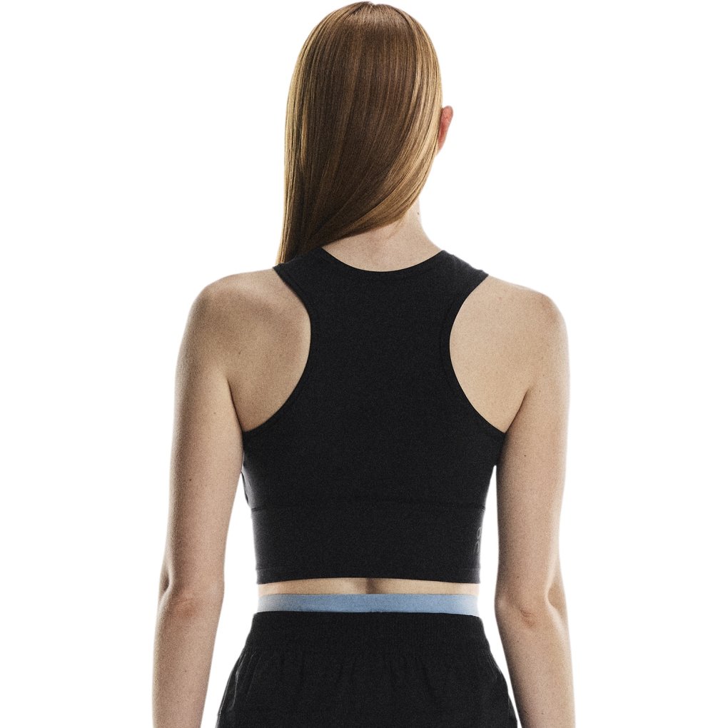 On Studio Crop Shirt Women - Black