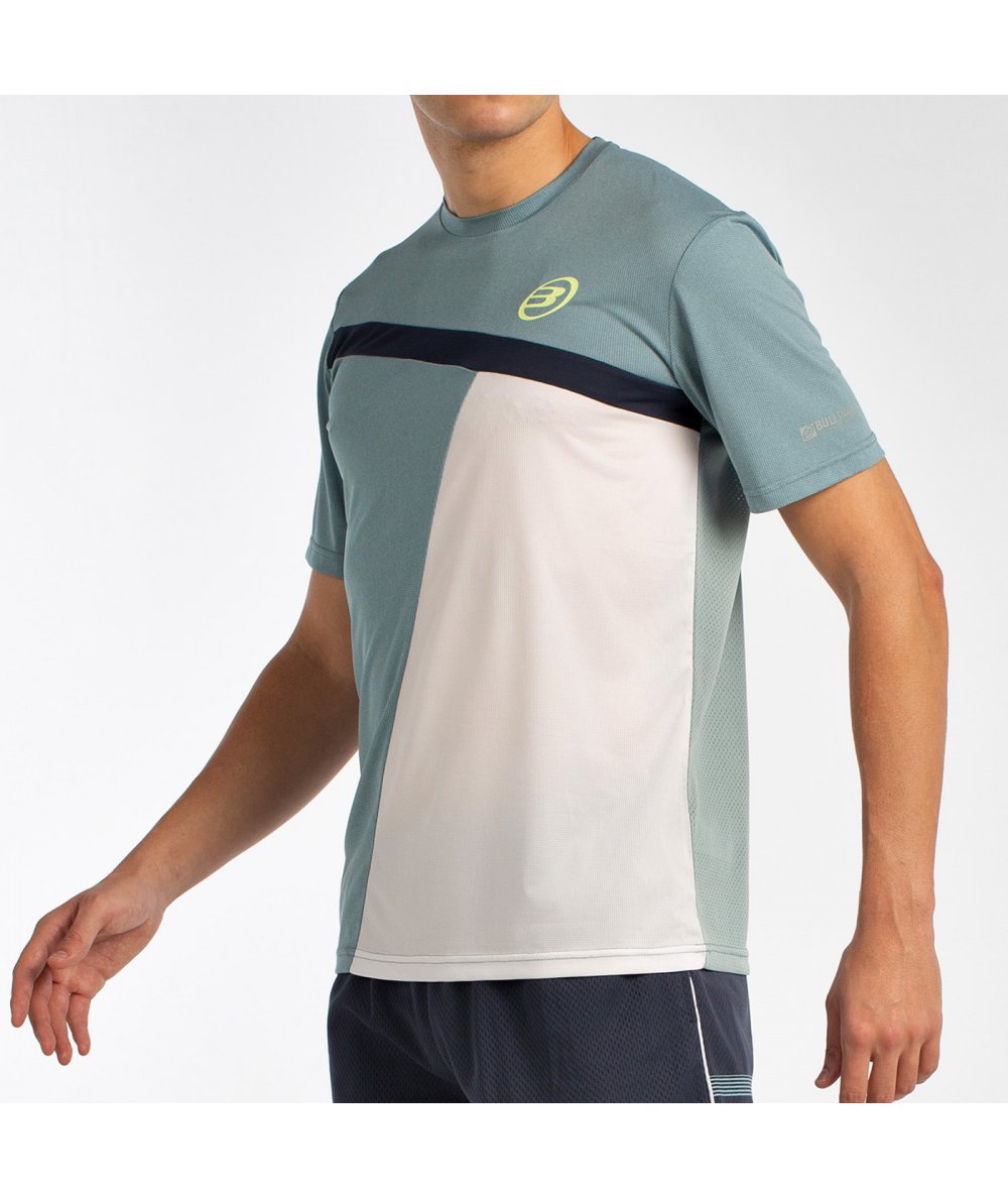 BULLPADEL T-SHIRT LLEGA BLUE GREEN VIGORE