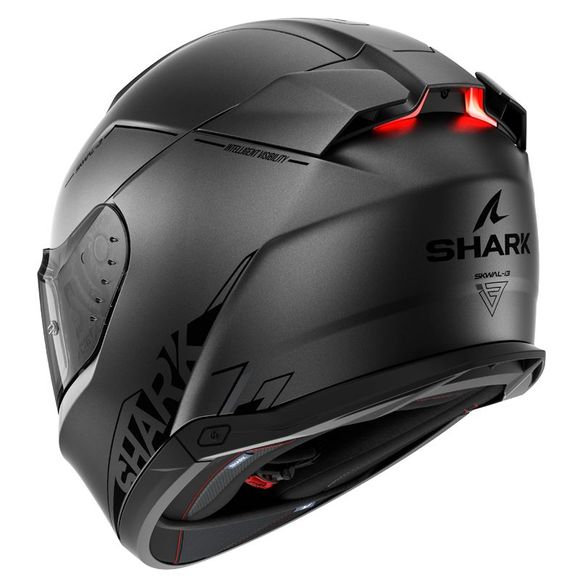 Casque intégral Shark SKWAL i3 - Noir / GrisRef : SH1691-CAKSM