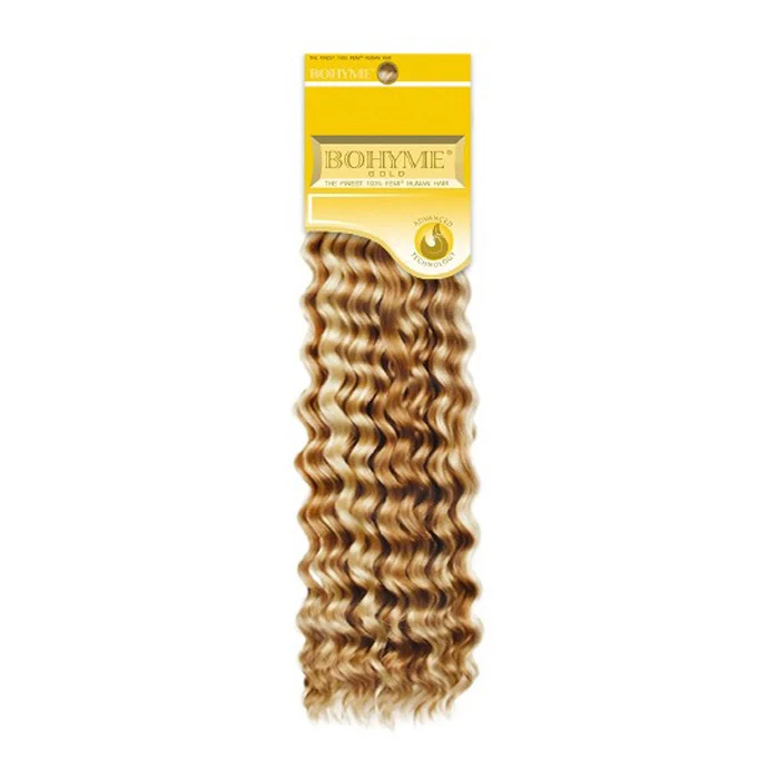 Bohyme Gold 100% Remy Human Hair Weave - DEEP WAVE 12/14/18