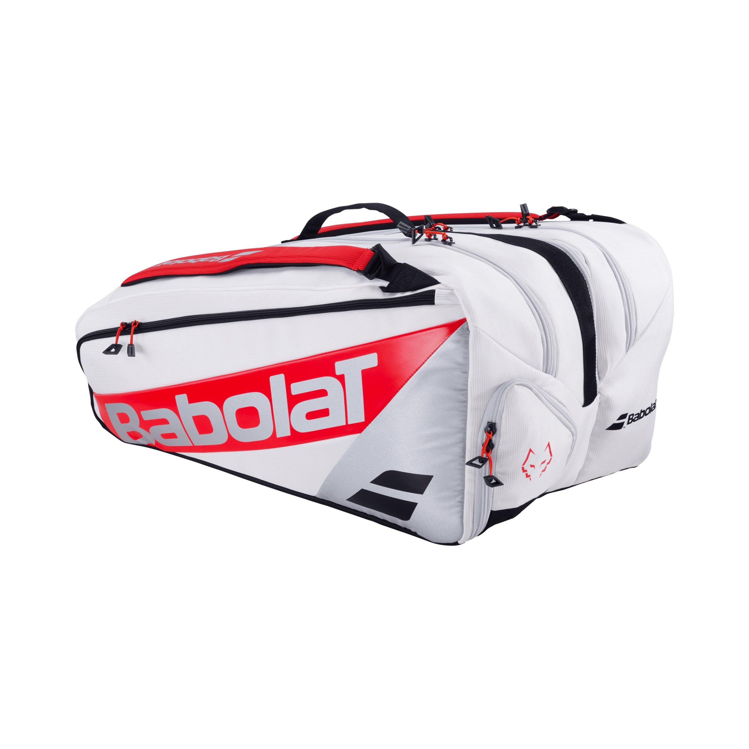 Babolat Pro Juan Lebron 2025 Padel Racket Bag-White,Silver