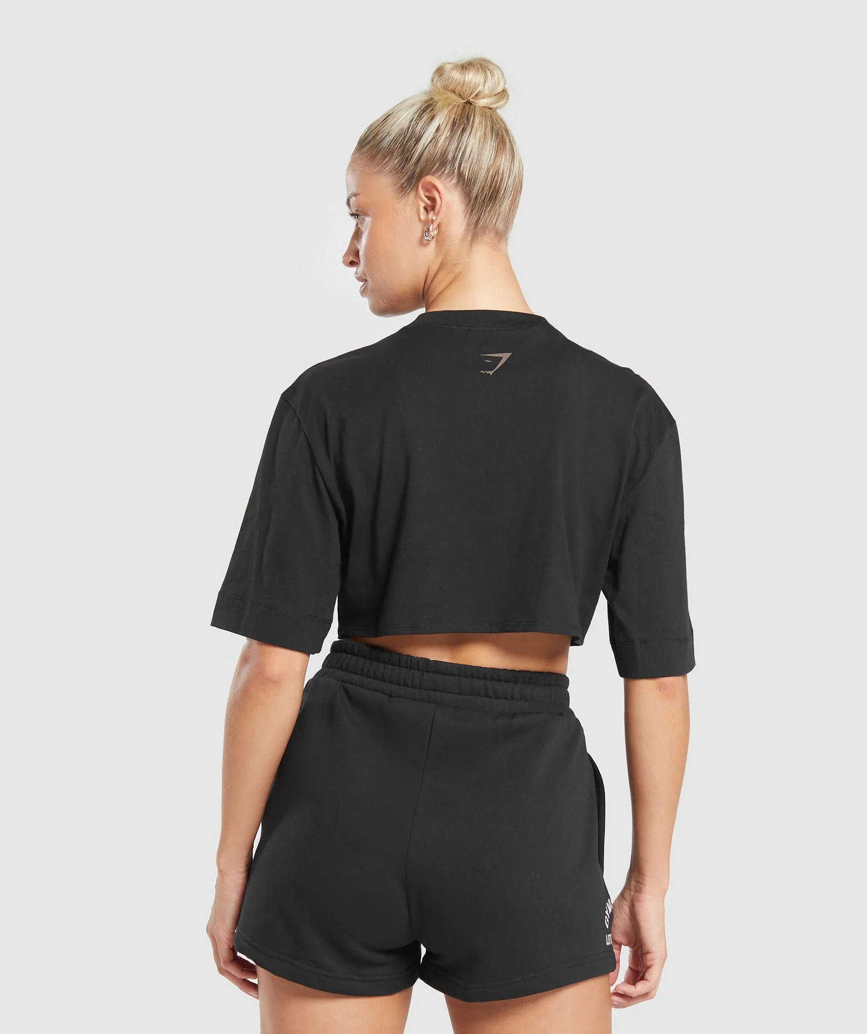 Built Crop Top Black