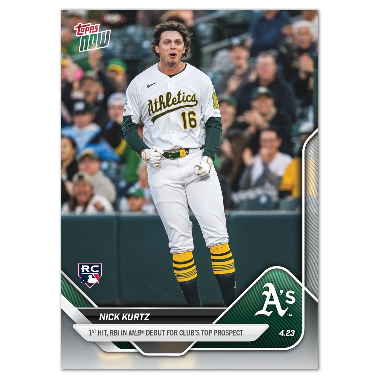 Nick Kurtz - 2025 MLB Topps NOW® - Card 101