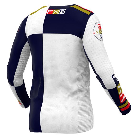 FXR PODIUM PRO BATTALION 2024 cross Jersey - Blue / WhiteRef: FXR0564