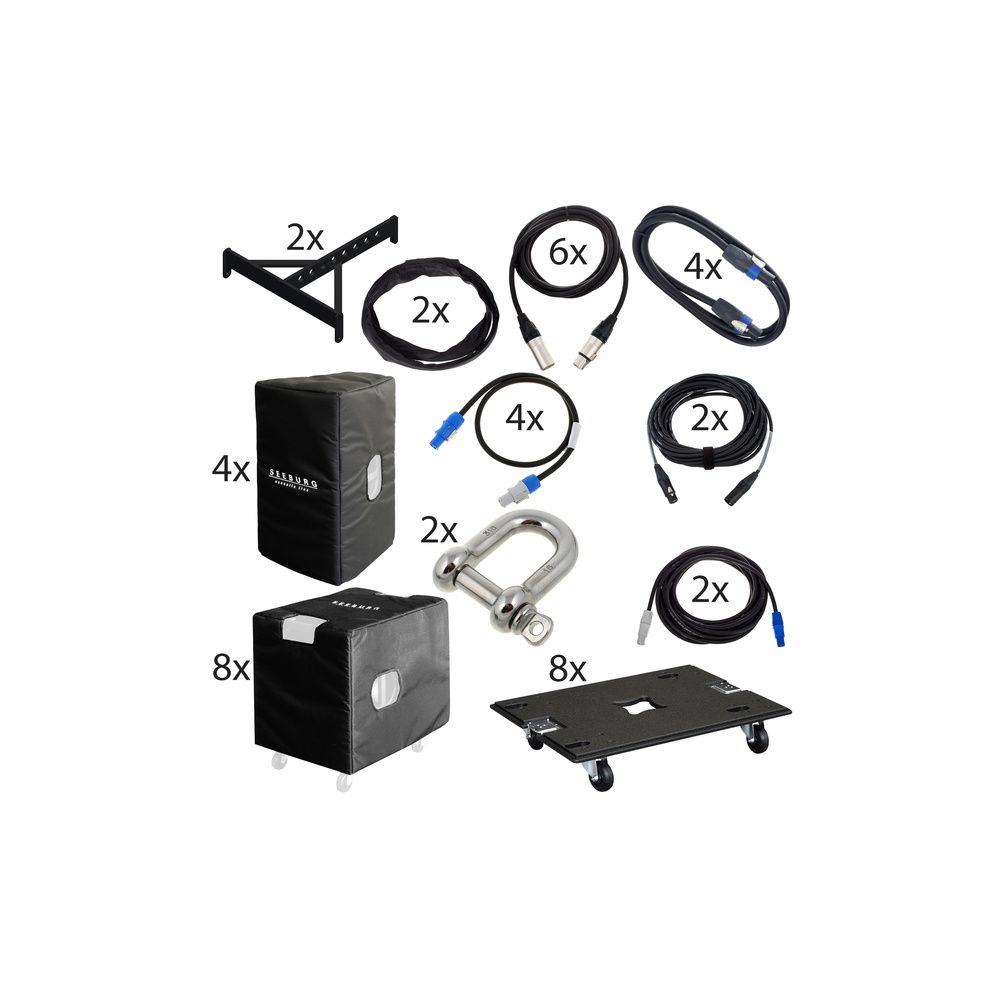 Seeburg Acoustic Line K24/K1801 Highpower Flying – Thomann Ireland