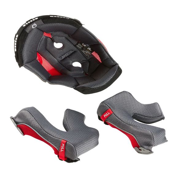 O'Neal 5SRS TT Cheek Pads and Head Liner 2026 - Black / GreyRef: OL2321