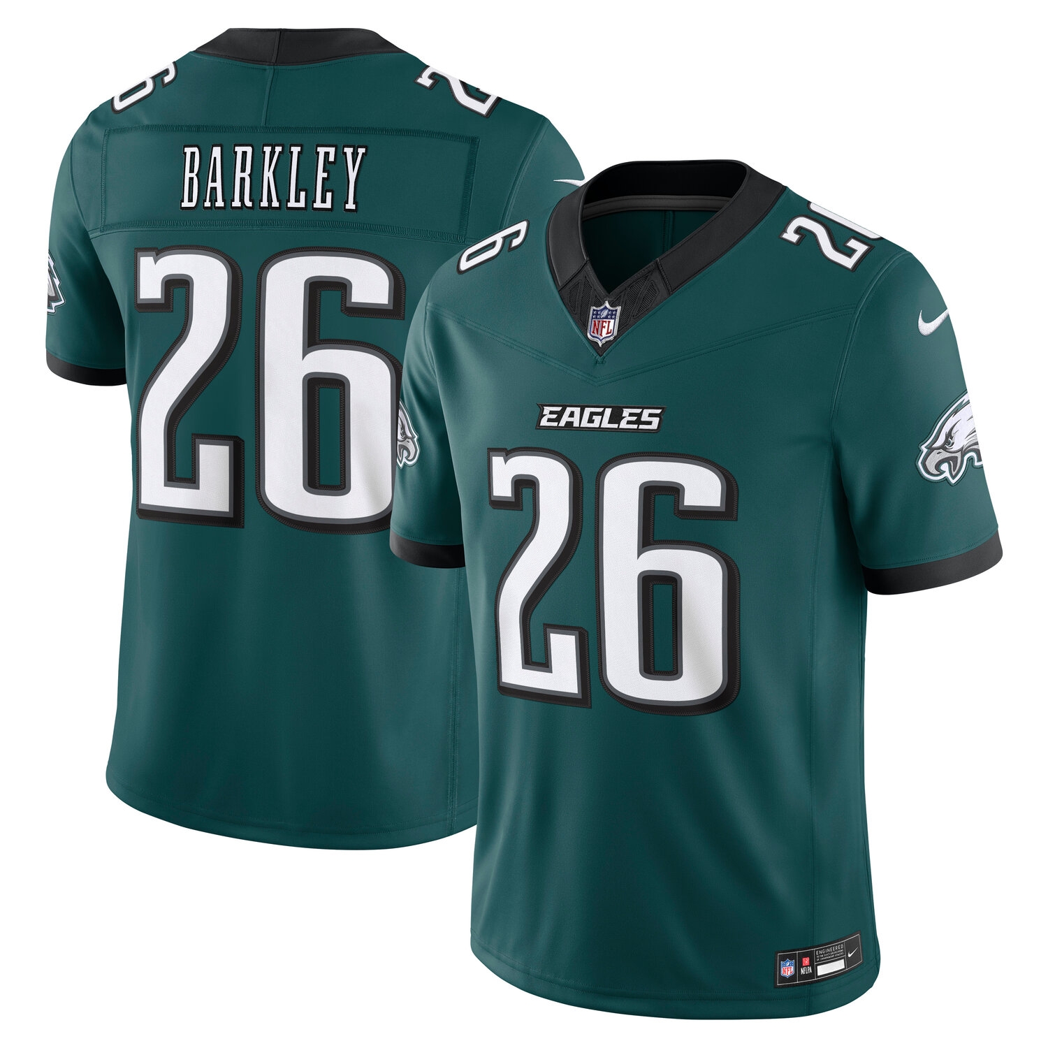 Saquon Barkley #26 Philadelphia Eagles 2026 Stitched Limited NFL Jersey Green
