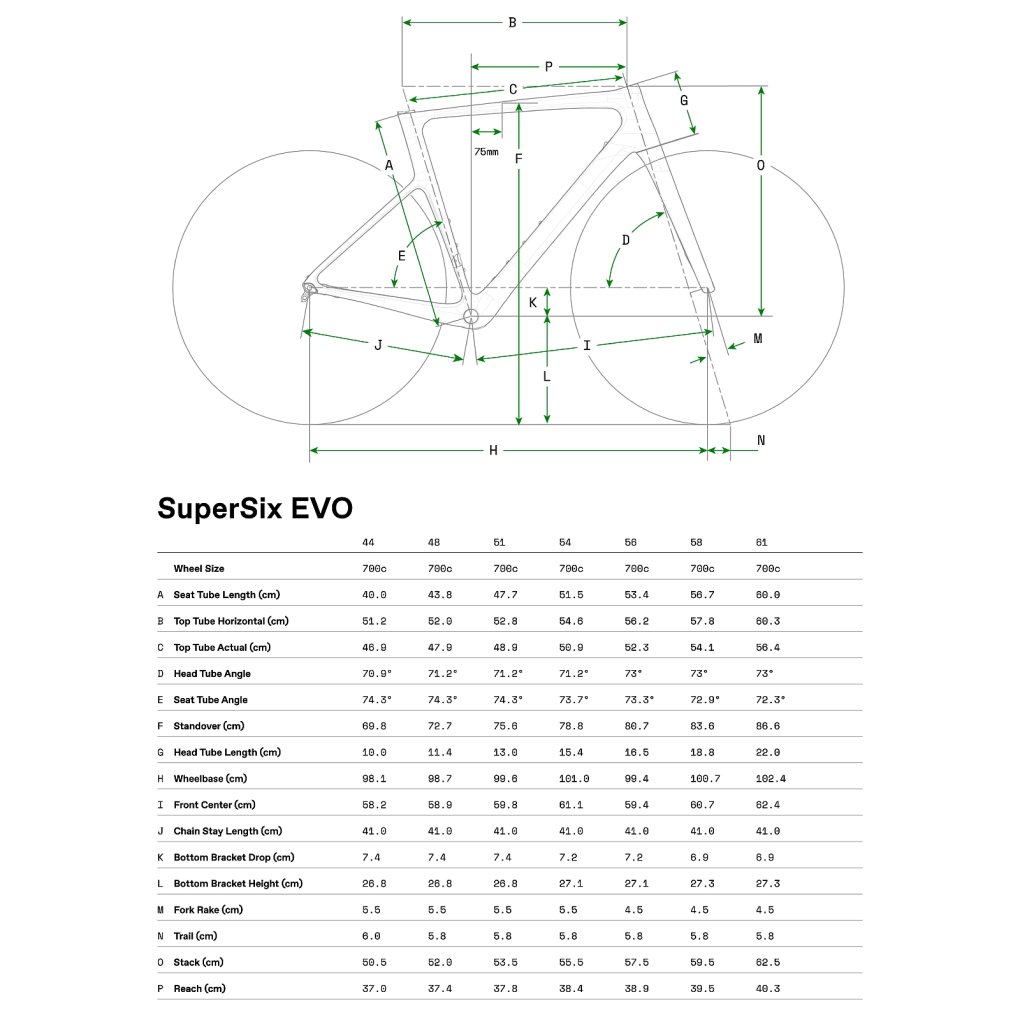 Cannondale SUPERSIX EVO 2 - Carbon Roadbike - 2025 - meteor gray | 52/36T
