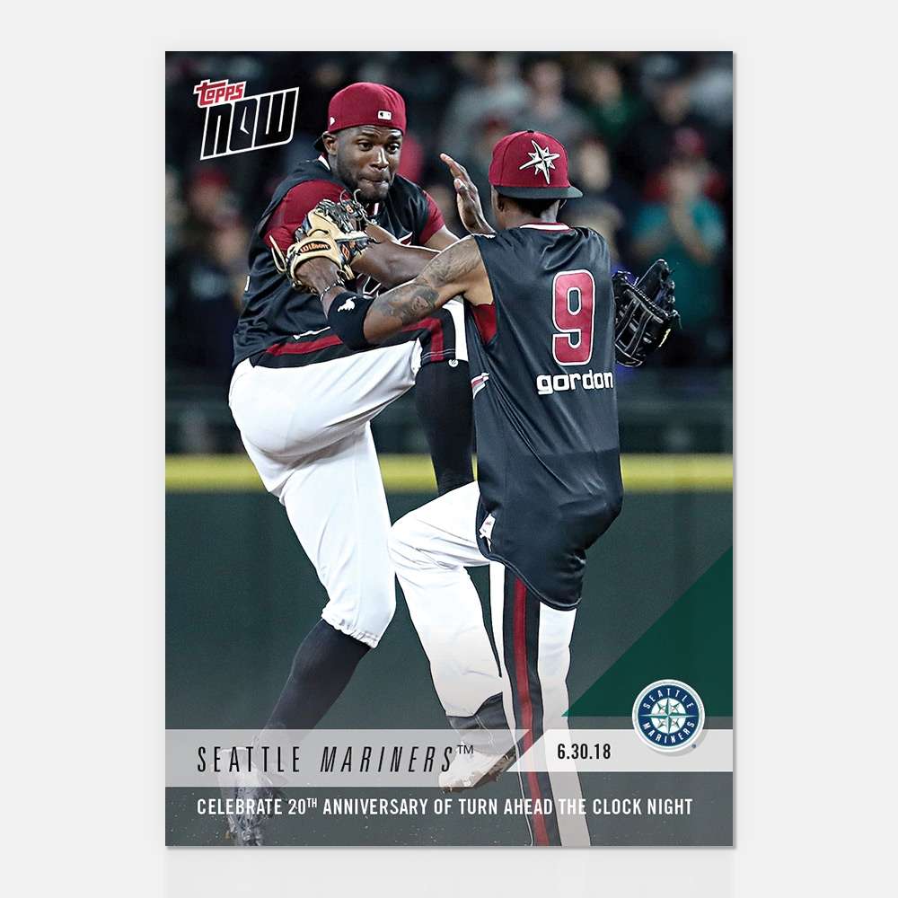 Seattle Mariners - 06/30/2018 TOPPS NOW® Card 392 - Print Run: 252
