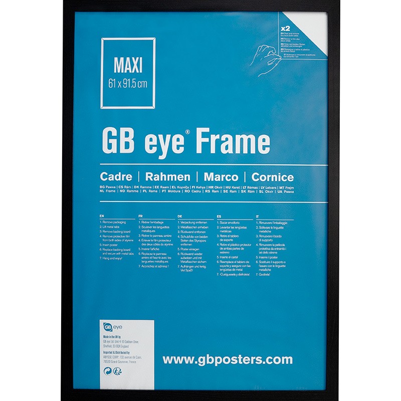 Black Frame Maxi (61 x 91.5cm)