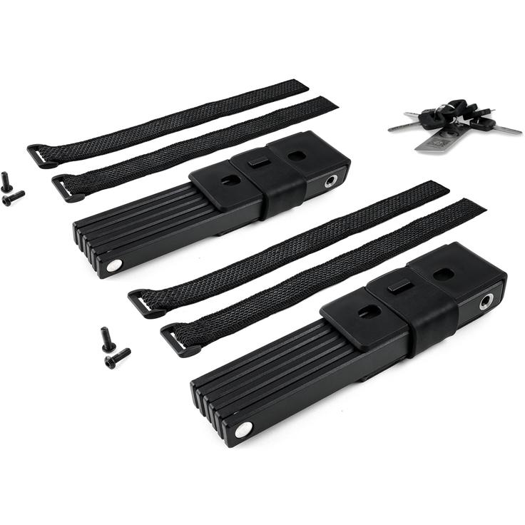 ACID Rigid Pure K100 Twin Pack Folding Lock - black