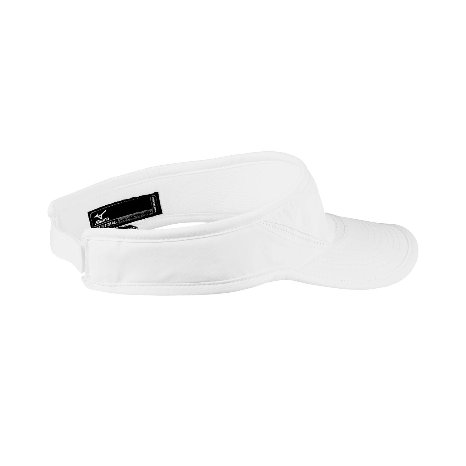 VISOR CAP MIZUNO DRYLITE WHITE/BLACK J2GW0030Z