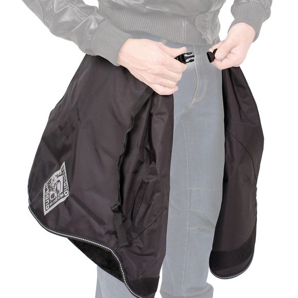 Tucano Urbano Termoscud Passenger Apron For Maxi-Scooter R092N Universal - BlackRef: tr0319 / r092n