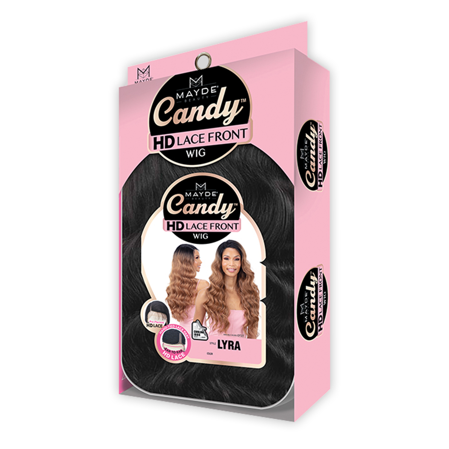 Mayde Beauty HD Lace Front Wig Candy Lyra
