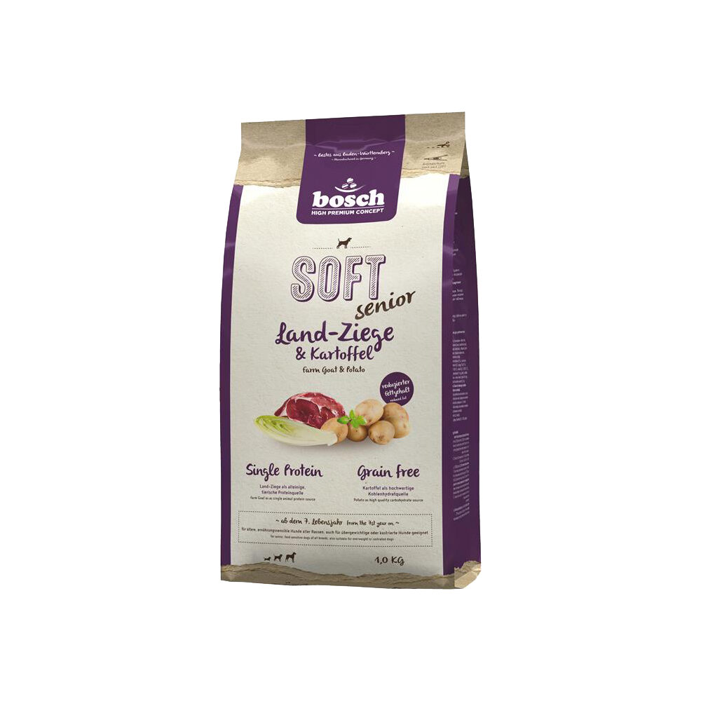 Bosch Soft Senior Dog Food - Goat & Potato - 12,5kg