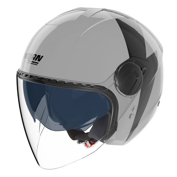 Jet helmet Nolan N20-2 Impeto - Black / White VisorRef: NL1735