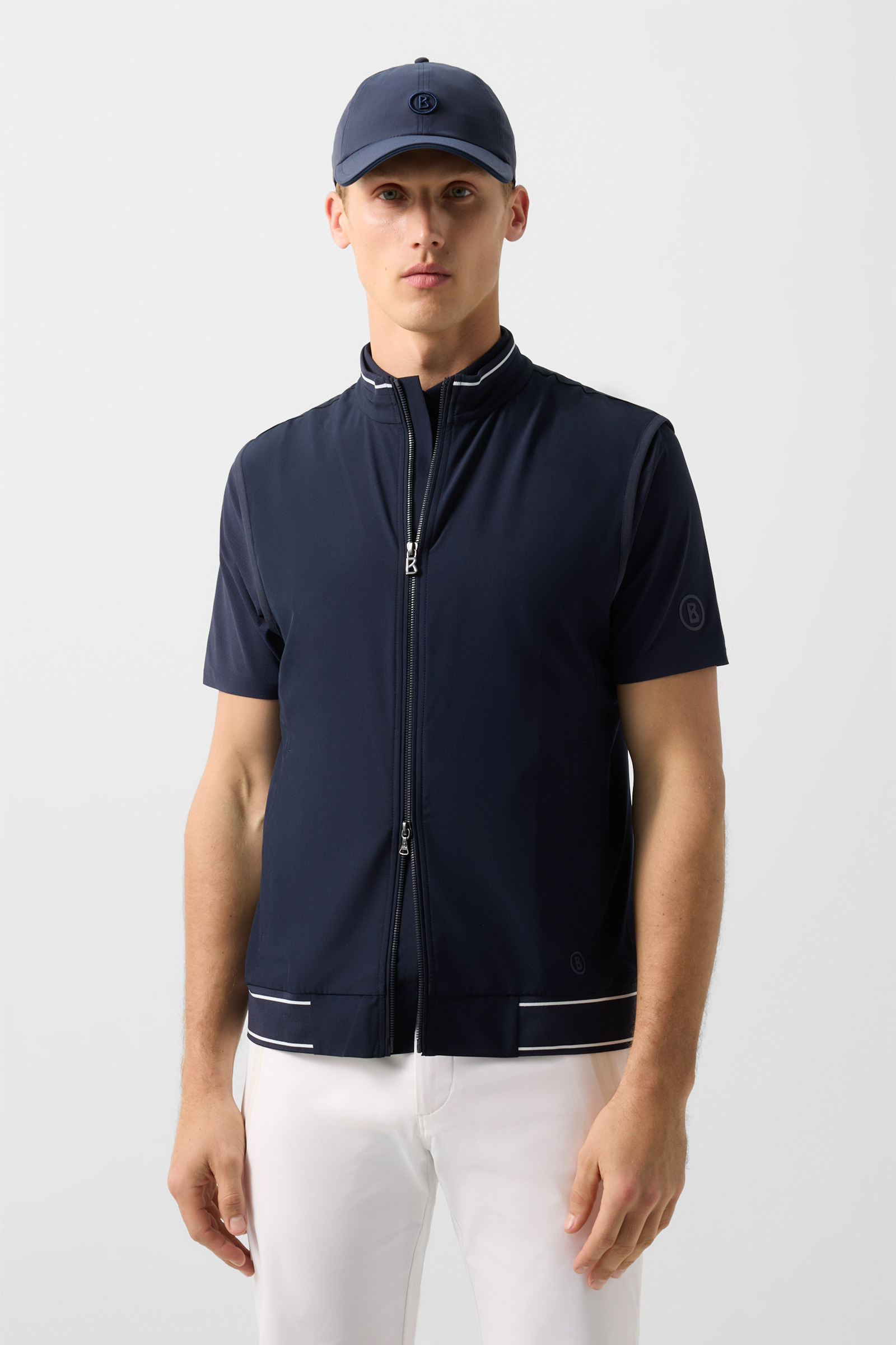 Mahdi functional vest in Navy blue