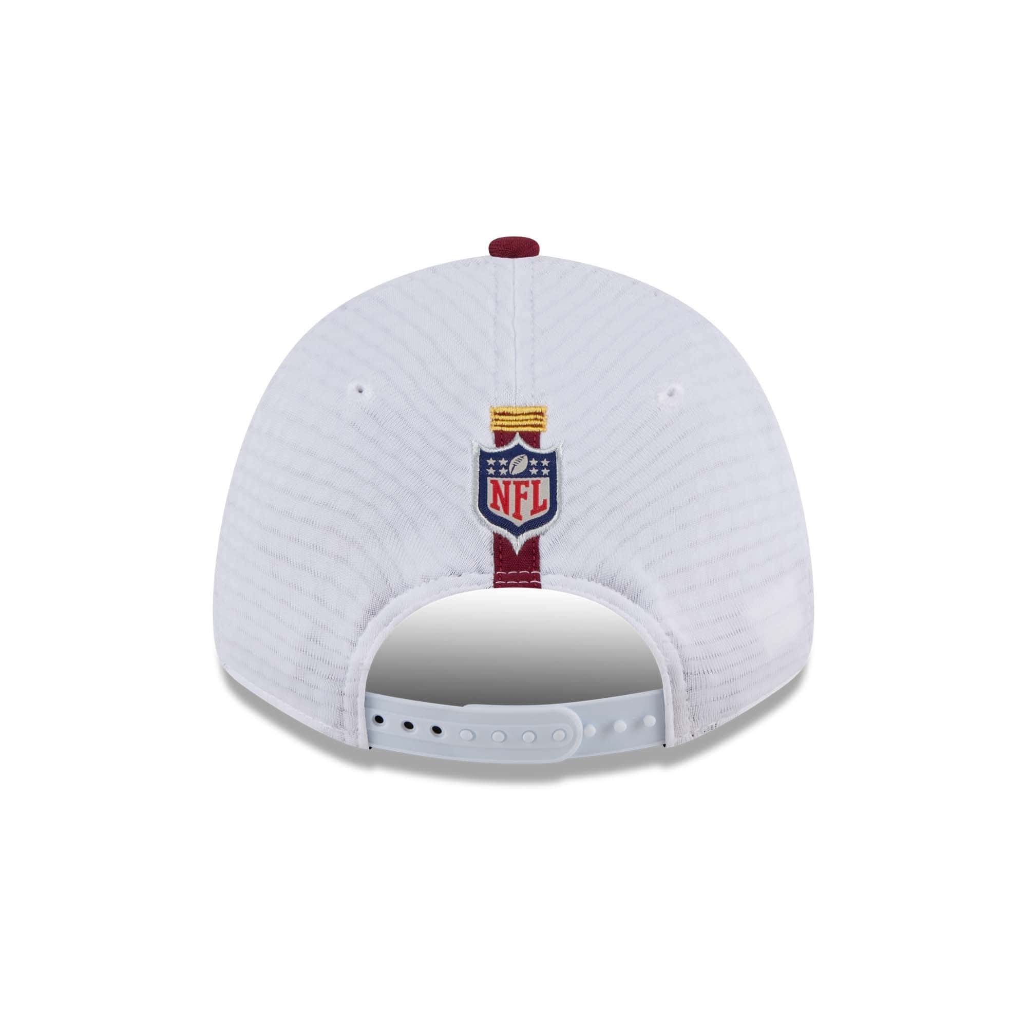 Washington Commanders 2024 NFL Training Camp New Era Stretch-Snap 9FORTY Cap White