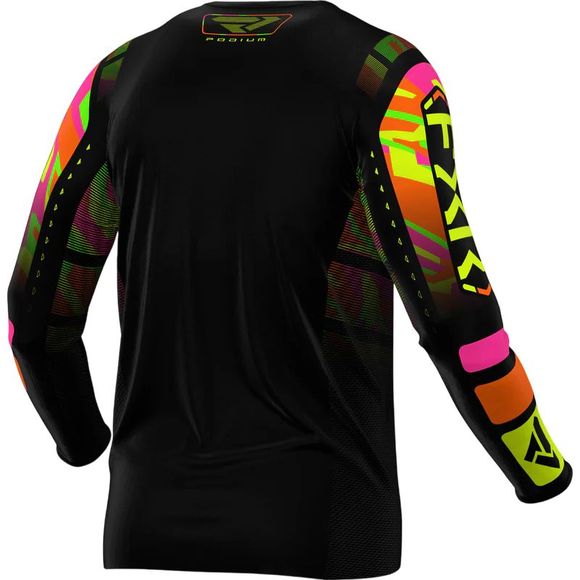 FXR PODIUM MX 25 2026 cross jersey - Black / MulticolorRef: FXR0825