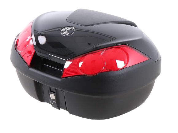 Top case Hepco & Becker Journey 52 - capot noir - noir UniverselRef : HBE01362A / 610207 00 11
