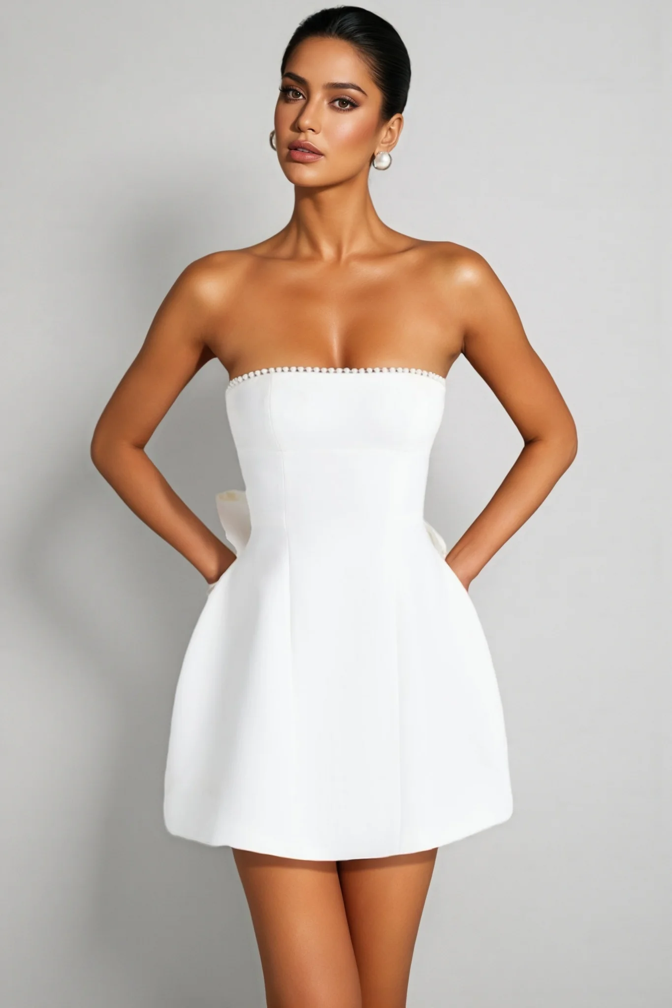 Raymos Backless Butterfly Mini Dress